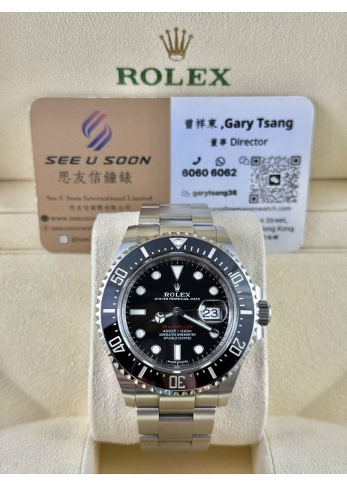 二手  ▶️    Rolex 勞力士  SEA-DWELLER ◀️       126600   2018年錶  (43mm)  